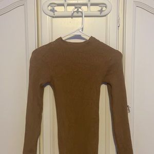 Brown stretchy dress